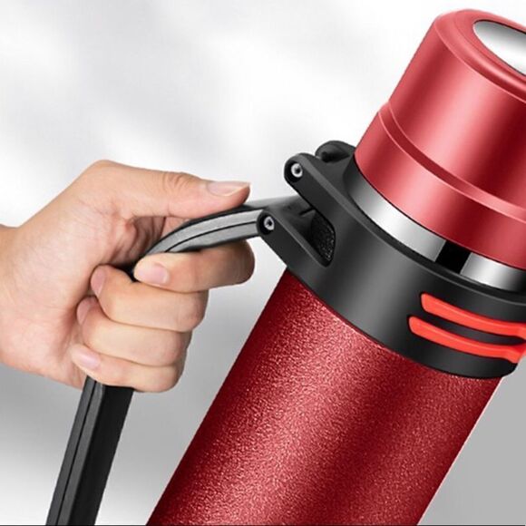 COPY 1- KOKOBIN water bottle/hot cold thermos 1.5 liters, 51 oz, red - Picture 2 of 8
